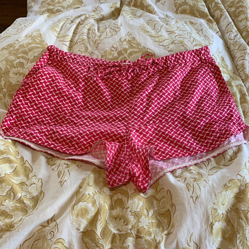 Pink linen/cotton J.Crew short